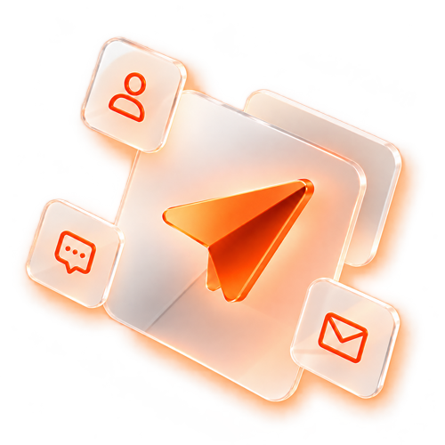 Illustration for getting in touch with Dreamsoft Technologies