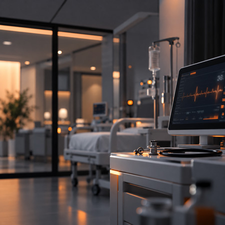 Hospitality laundry workspace